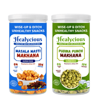 Masala Masti & Pudina Punch Makhana | 80g x 2 - Healycious