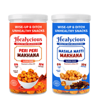 Peri Peri & Masala Masti Makhana | 80g x 2 - Healycious