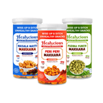 Peri Peri, Masala Masti, Pudina Punch Makhana | 80g x 3 - Healycious